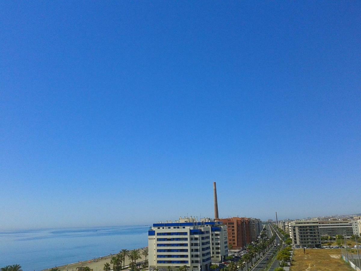 מאלגה On The Beach! Frente Al Paseo Maritimo, Parking Y Piscina מראה חיצוני תמונה